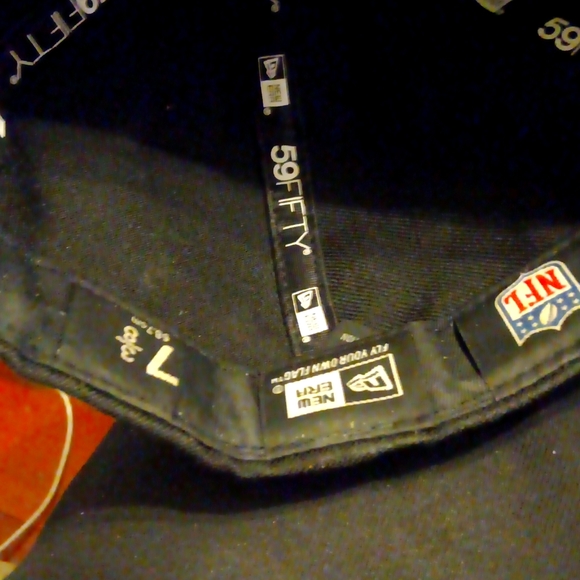 NE PATRIOTS NEW ERA HAT SZ 7 3/8 - Picture 3 of 3